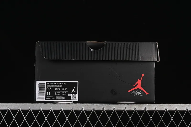 All categories Air Jordan Jordan series basketball shoes Air Jordan 3 GX foreign trade version Air Jordan 3 OG "Rare Air" AJ3 Joe 3 small reverse hook IB8967-004
